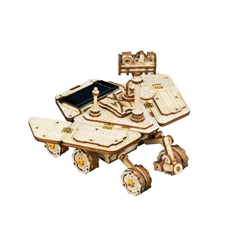 Robotime 》3d立體木製拼圖 太陽能系列 Ls503 勇氣號火星車 Spirit Rover Pchome 24h購物