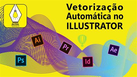 Vetorização automática no Illustrator YouTube