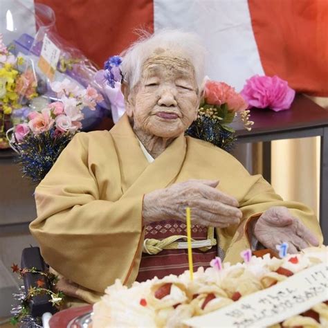 After Sharing Tips For Long Life Worlds Oldest Person Kane Tanaka