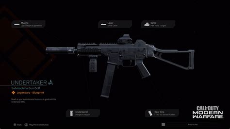 Modern Warfare Weapon Detail Striker