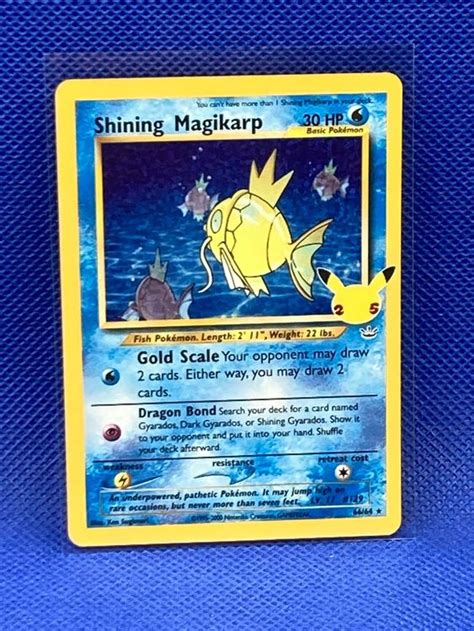 Pokemon Celebrations 25th Shining Magikarp 66 64 EN Kaufen Auf Ricardo