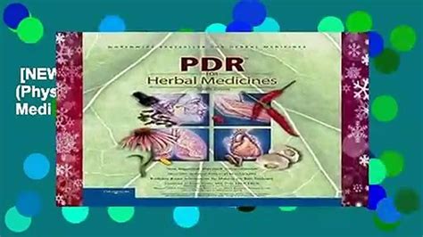 New Releases Pdr For Herbal Medicines Physicians Desk Reference For