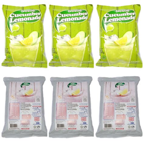 Nestle Cucumber Lemonade Fruit Drink Mix Neslte Pink Lemonade