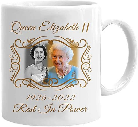 Tasse Commémorative De La Reine Mug Reine Elisabeth II Tasse Elizabeth