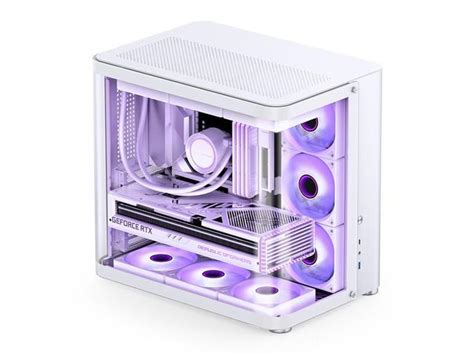 TK 2 ITX M ATX ATX Dual Chamber Gaming Computer Case Support 280