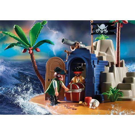 Playmobil Pirates Pirateninsel Mit Schatzversteck 70556 Microspot Ch