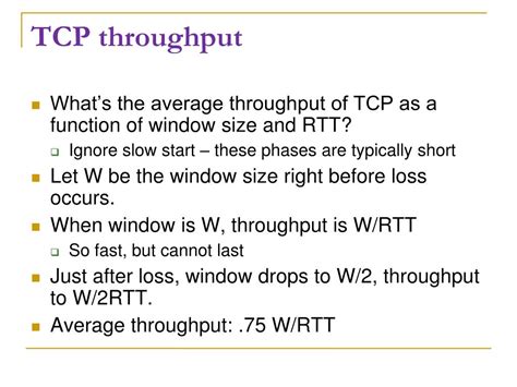 Ppt Chapter 6 Tcp Congestion Control Powerpoint Presentation Free Download Id 3365360