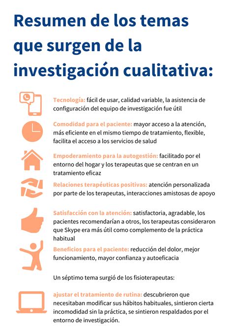 IMPACT Trial resultados de investigación cualitativa