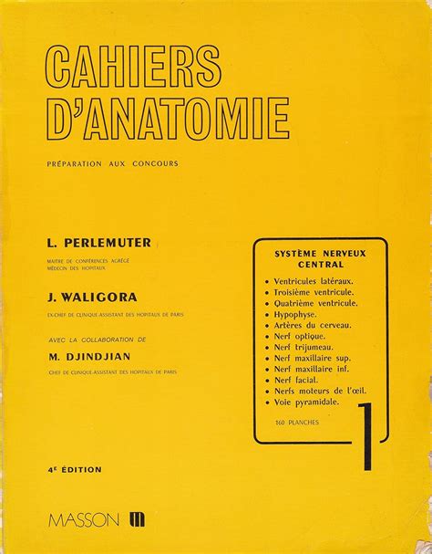 Cahiers D Anatomie Ed Amazon Br