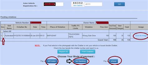 Hyderabad Traffic e challan | Status and Pay Traffic E-Challan Online | FREE ONLINE SEVA