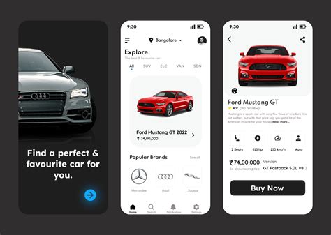 Cars Buying App Figma