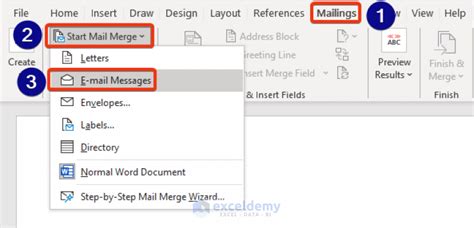 How To Mail Merge From Excel To Outlook With Easy Steps Exceldemy