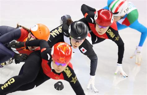 平昌五輪：ショートトラック 男子1000m坂爪5位・女子1500m菊池純11位 写真特集36 毎日新聞