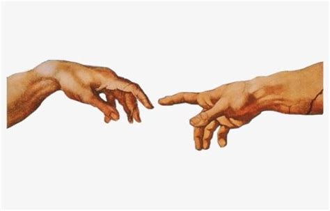 two hands touching each other with one hand reaching for the other's ...