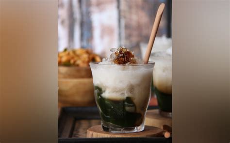 Es Daluman Traditional Balinese Shaved Ice Dessert