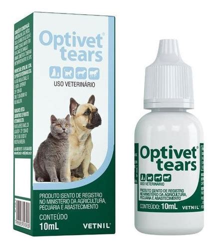 Colírio Optivet Tears Lubrificante Ocular 10ml Labyes Parcelamento