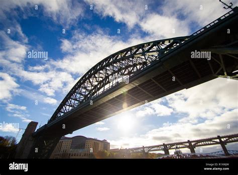 Silhouette Of Tyne Bridge Hi Res Stock Photography And Images Alamy