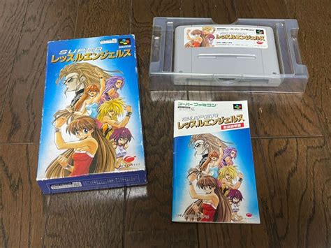 【やや傷や汚れあり】sfc スーパーファミコンソフト レッスルエンジェルス 箱説明書付 ゆうパケットにて2本まで送料210円 の落札情報詳細