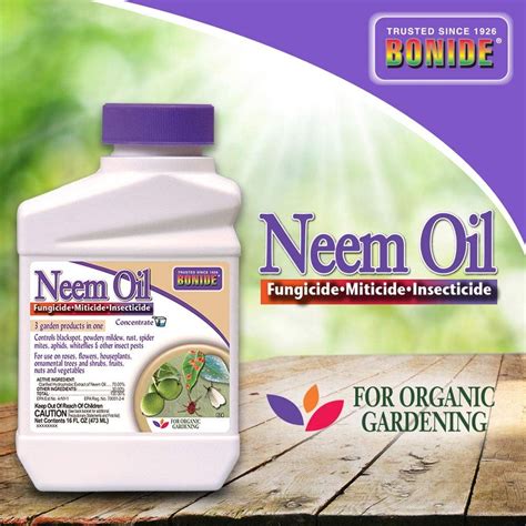 Bonide Bnd024 Neem Oil Concentrate Insect Pesticide For Organic