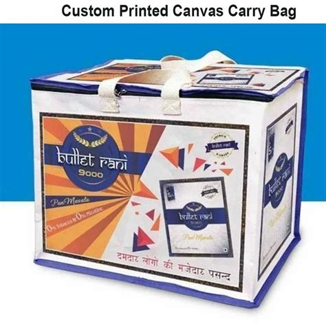 Custom Printed Canvas Carry Bag 20 Kg At ₹ 65 Piece In Ghaziabad Id