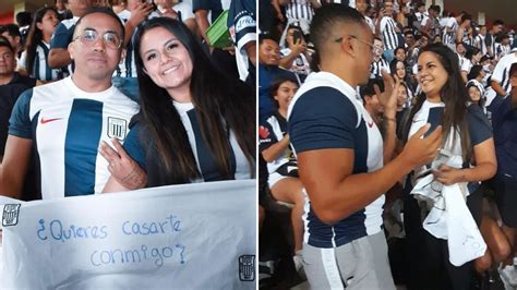 Hincha De Alianza Lima Rompe Paradigmas En El Amor La Odisea De La Joven Que Propuso Matrimonio