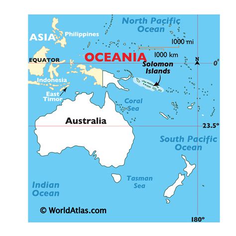 Solomon Islands Maps & Facts - World Atlas