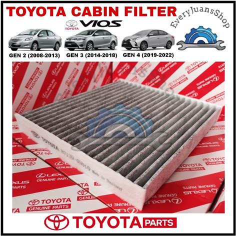 Vios Cabin Filter Gen Toyota Vios Aircon