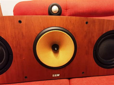 Bowers Wilkins B W Nautilus HTM1 Center Speaker With Original Stand Sold