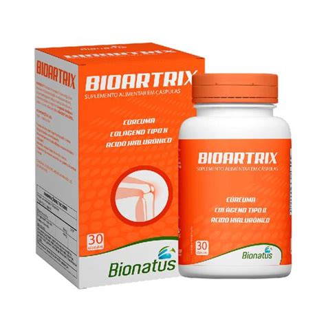 Suplemento Alimentar Em Capsulas Bioartrix Capsulas Bionatus