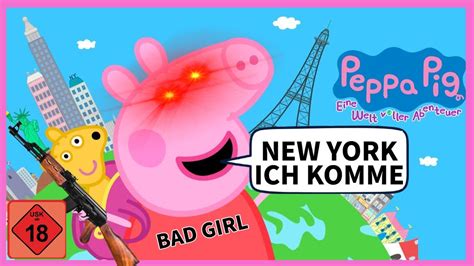 YTK PEPPA Allein In NEW YORK Peppa Pig Eine Welt Voller Abenteuer