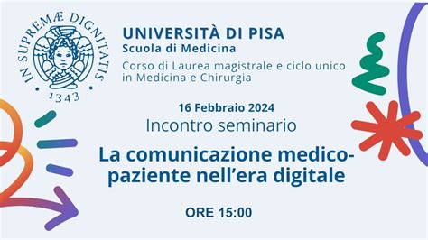 La Comunicazione Medico Paziente Nell Era Digitale Youtube