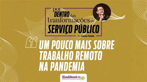 Por dentro das transformações do serviço público Um pouco mais sobre