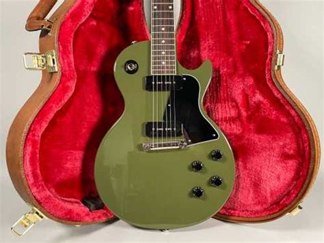 2021 Gibson Les Paul Special Olive Drab Guitars Electric Solid Body