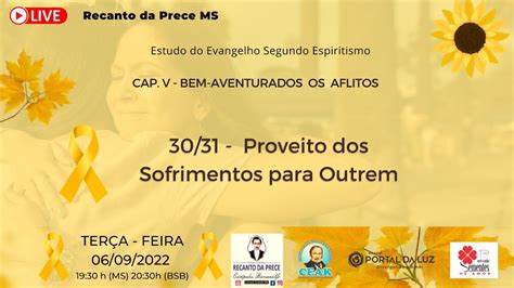 Cap V Bem Aventurados Os Aflitos Itens Proveito Dos