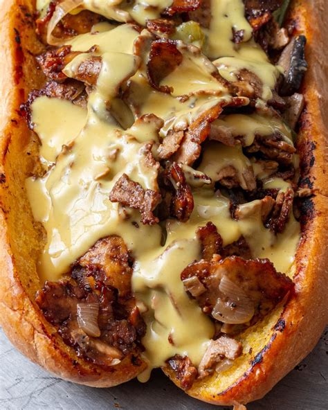 Vegan Philly Cheesesteak Philly Cheese Steak Recipe Cheese Steak