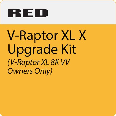 Red Digital Cinema V Raptor Xl X Upgrade Kit B H