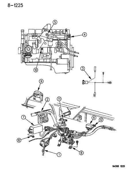 95 Dodge 1500 Engine Wiring