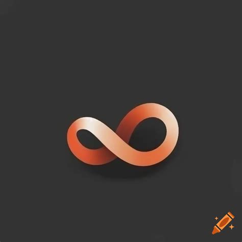 Minimalist Mobius Strip Logo Design On Craiyon