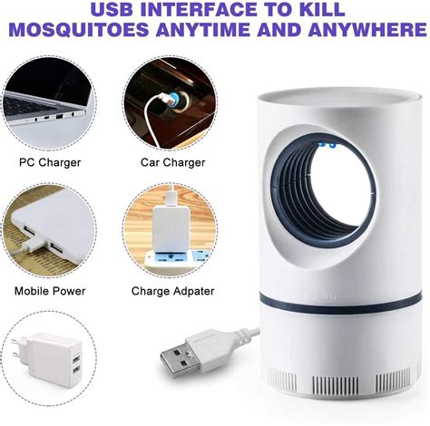 Buy Bug Zapper Electric Mosquito And Fly Zapperskiller Insect Attractant Trap Powerful Bug