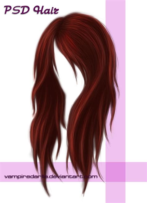 Painted Hair Psd By Vampiredarlla On Deviantart