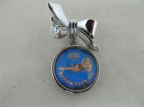 1960s Ocean City Md Souvenir Pin Item K 335 Etsy Souvenir Ocean