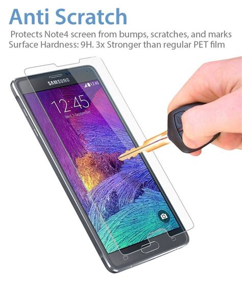 Samsung Galaxy Note Glass Screen Protector By Voxkin Protect