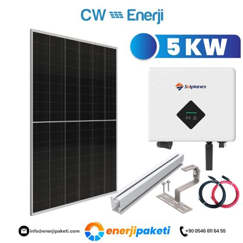 Kw Cw Enerji On Grid G Ne Enerji Sistemi Ebekeli Solar Enerji