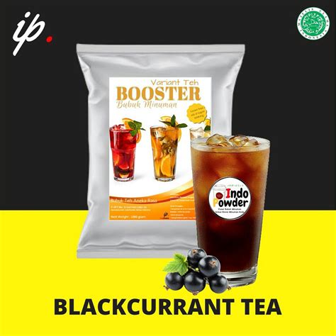 Jual BOOSTER Bubuk Minuman BLACKCURRANT TEA 1Kg Bubuk BLACKCURRANT