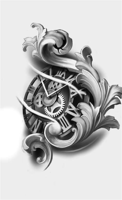 Pin By Jose Luis Gurrola On Print Clock Tattoo Design Watch Tattoo