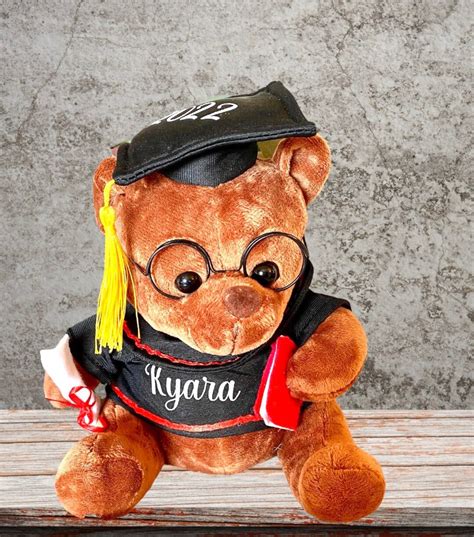 PERSONALIZED GRADUATION BEAR, Graduation Gift for Her, Him, Custom ...