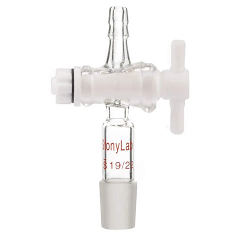 vacuum flow control adapter borosilicate glass adapter stonylab