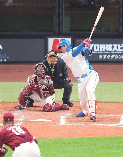 【日本ハム】野村佑希内野手がエスコンでチーム初打点新球場初代4番 勝利には導けず スポーツ報知