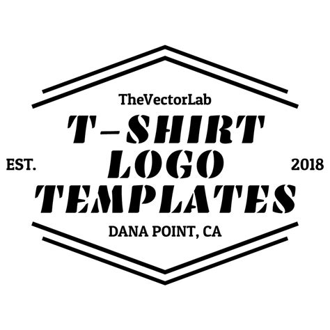 T-Shirt Logo Templates - TheVectorLab