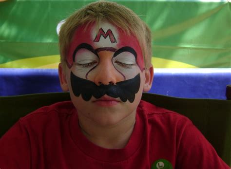 Mario Bross Artistry Makeup Carnival Face Paint Face Paint